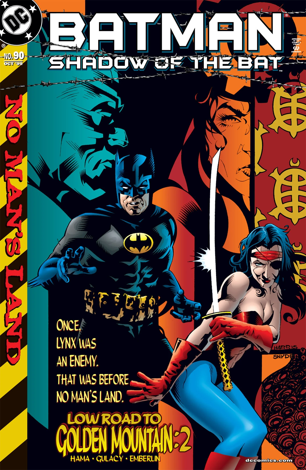 Batman: Shadow of the Bat #90 (DC, 1999 — Cover A) cover